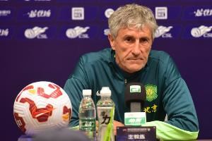 塞蒂恩：国安每名成员都在压力下生活，赢球除了做得更好还需运气